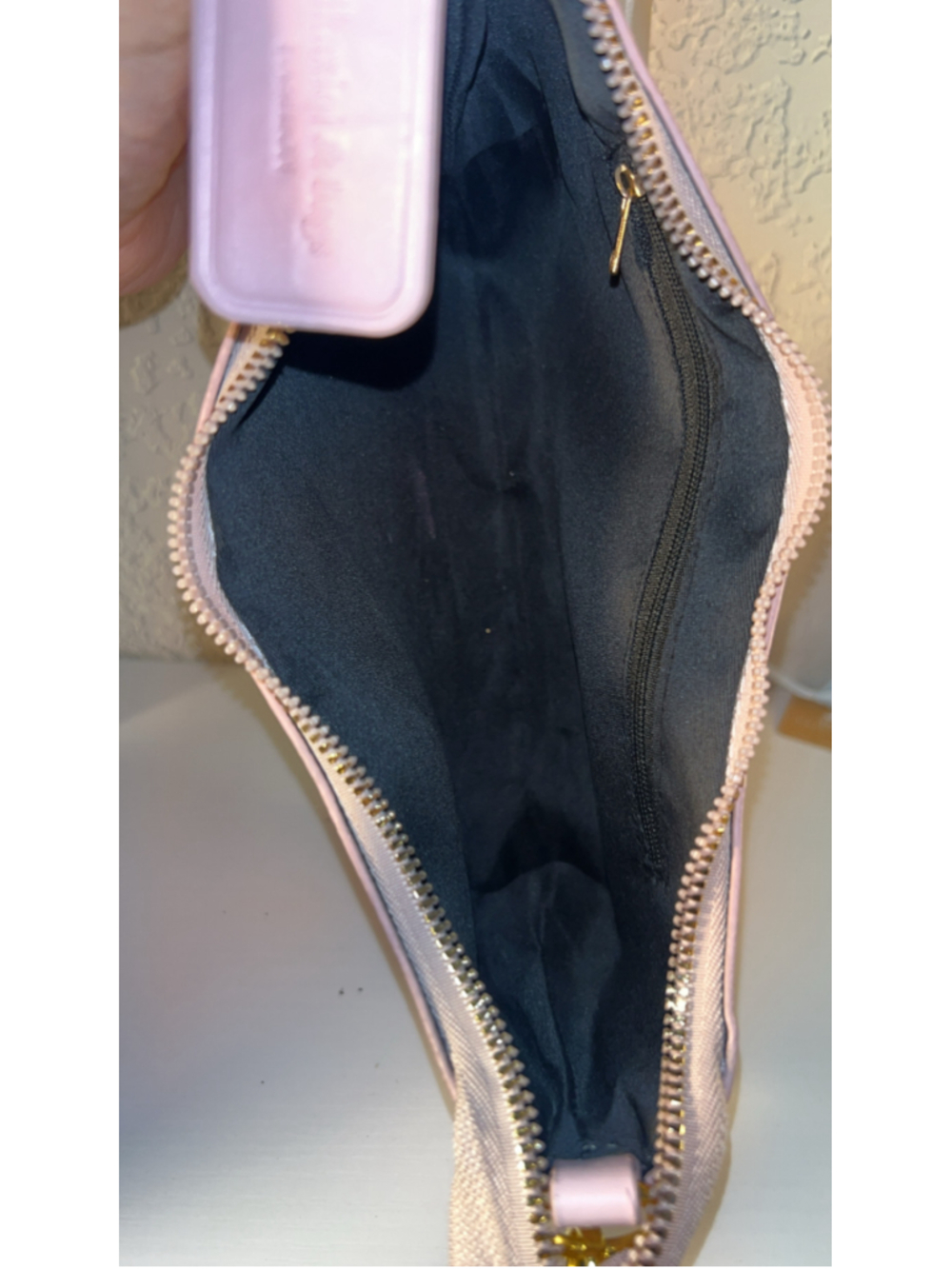 Women's Unbranded Shoulder Bag One Size Pink and White - Picture 5 of 5